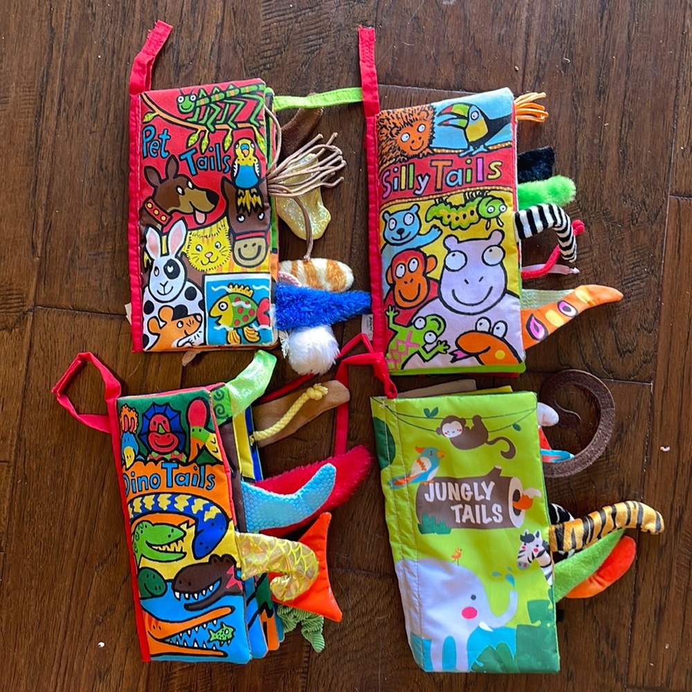 Tails sensory books for babies